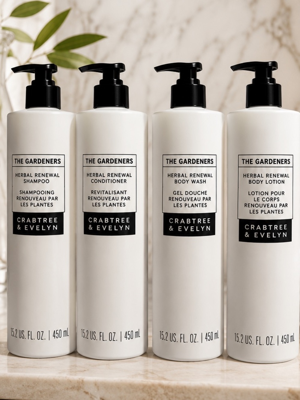 Crabtree & Evelyn “The Gardeners” Shampoo Conditioner Body Wash Lotion 15.2 oz - Picture 7 of 8